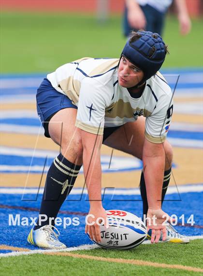 Thumbnail 1 in Dallas Jesuit vs. St. Louis University (Dallas Jesuit Rugby Showdown) photogallery.