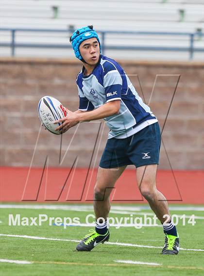 Thumbnail 3 in Dallas Jesuit vs. St. Louis University (Dallas Jesuit Rugby Showdown) photogallery.