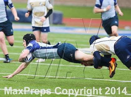 Thumbnail 2 in Dallas Jesuit vs. St. Louis University (Dallas Jesuit Rugby Showdown) photogallery.