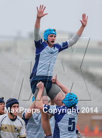 Thumbnail 3 in Dallas Jesuit vs. St. Louis University (Dallas Jesuit Rugby Showdown) photogallery.