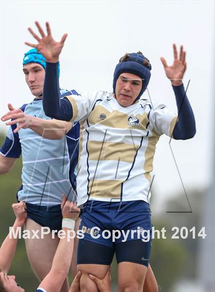 Thumbnail 3 in Dallas Jesuit vs. St. Louis University (Dallas Jesuit Rugby Showdown) photogallery.