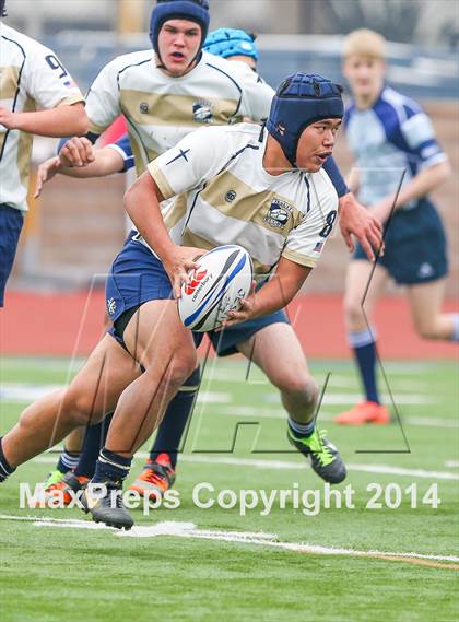 Thumbnail 2 in Dallas Jesuit vs. St. Louis University (Dallas Jesuit Rugby Showdown) photogallery.
