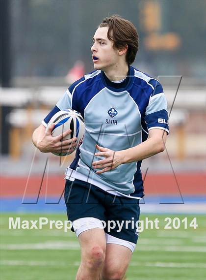 Thumbnail 2 in Dallas Jesuit vs. St. Louis University (Dallas Jesuit Rugby Showdown) photogallery.