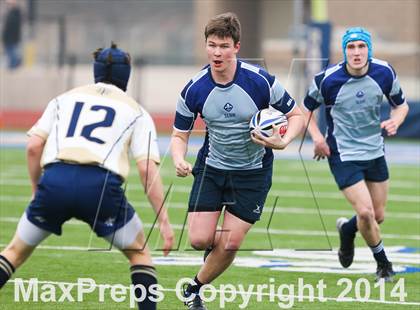 Thumbnail 3 in Dallas Jesuit vs. St. Louis University (Dallas Jesuit Rugby Showdown) photogallery.