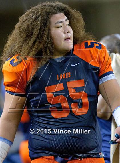 Thumbnail 3 in Eastside Catholic vs. Lakes (WIAA 3A Semifinal)  photogallery.