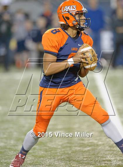 Thumbnail 2 in Eastside Catholic vs. Lakes (WIAA 3A Semifinal)  photogallery.