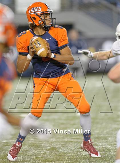 Thumbnail 2 in Eastside Catholic vs. Lakes (WIAA 3A Semifinal)  photogallery.