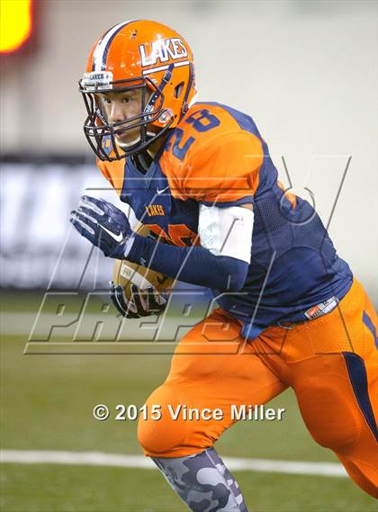 Thumbnail 2 in Eastside Catholic vs. Lakes (WIAA 3A Semifinal)  photogallery.