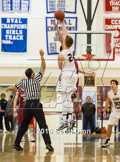 Thumbnail 3 in Sacred Heart Prep vs. Saint Francis (CIF CCS Open Semifinal) photogallery.