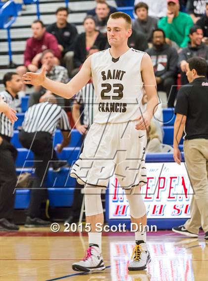 Thumbnail 1 in Sacred Heart Prep vs. Saint Francis (CIF CCS Open Semifinal) photogallery.
