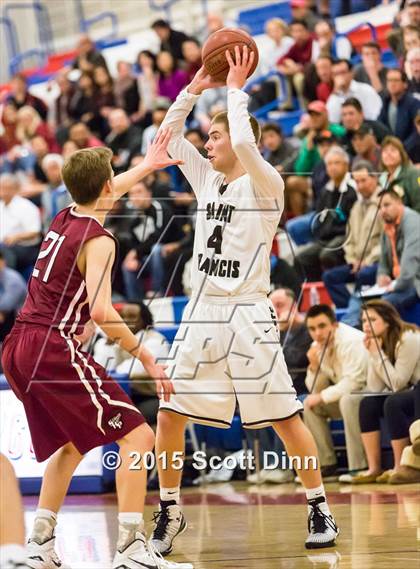 Thumbnail 1 in Sacred Heart Prep vs. Saint Francis (CIF CCS Open Semifinal) photogallery.