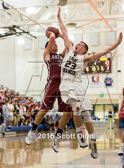 Thumbnail 3 in Sacred Heart Prep vs. Saint Francis (CIF CCS Open Semifinal) photogallery.