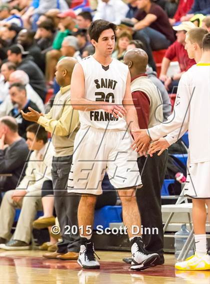 Thumbnail 2 in Sacred Heart Prep vs. Saint Francis (CIF CCS Open Semifinal) photogallery.