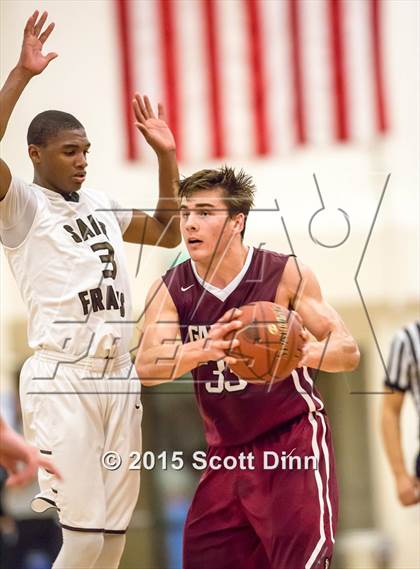 Thumbnail 3 in Sacred Heart Prep vs. Saint Francis (CIF CCS Open Semifinal) photogallery.