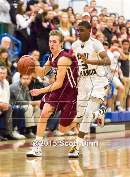 Thumbnail 1 in Sacred Heart Prep vs. Saint Francis (CIF CCS Open Semifinal) photogallery.