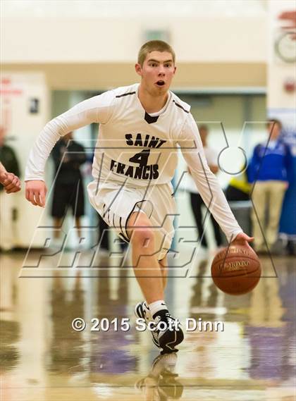 Thumbnail 3 in Sacred Heart Prep vs. Saint Francis (CIF CCS Open Semifinal) photogallery.