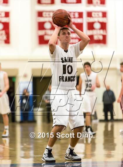 Thumbnail 1 in Sacred Heart Prep vs. Saint Francis (CIF CCS Open Semifinal) photogallery.