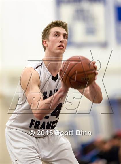 Thumbnail 3 in Sacred Heart Prep vs. Saint Francis (CIF CCS Open Semifinal) photogallery.