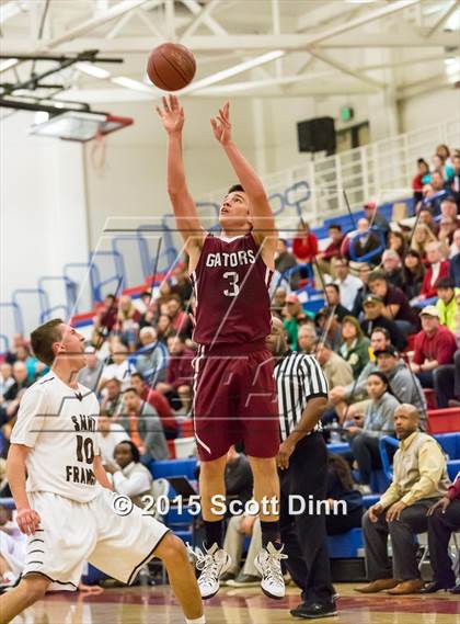 Thumbnail 1 in Sacred Heart Prep vs. Saint Francis (CIF CCS Open Semifinal) photogallery.