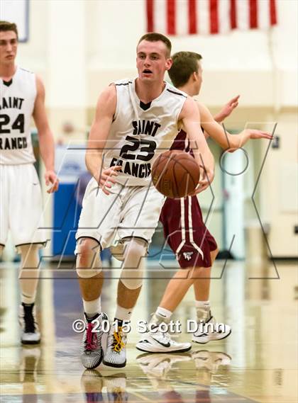 Thumbnail 3 in Sacred Heart Prep vs. Saint Francis (CIF CCS Open Semifinal) photogallery.
