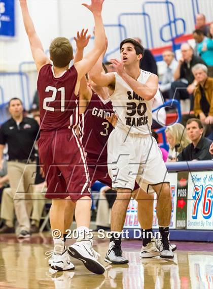 Thumbnail 3 in Sacred Heart Prep vs. Saint Francis (CIF CCS Open Semifinal) photogallery.