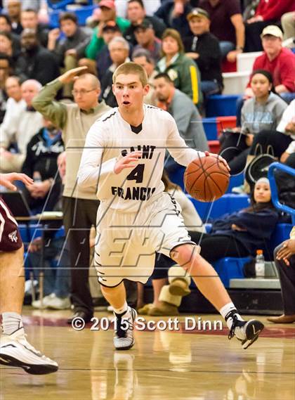 Thumbnail 2 in Sacred Heart Prep vs. Saint Francis (CIF CCS Open Semifinal) photogallery.