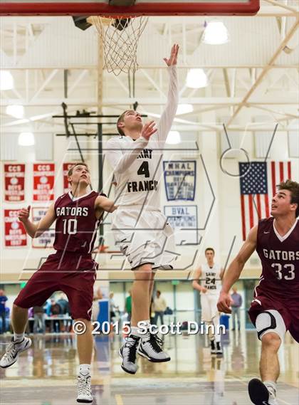 Thumbnail 1 in Sacred Heart Prep vs. Saint Francis (CIF CCS Open Semifinal) photogallery.