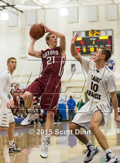 Thumbnail 1 in Sacred Heart Prep vs. Saint Francis (CIF CCS Open Semifinal) photogallery.