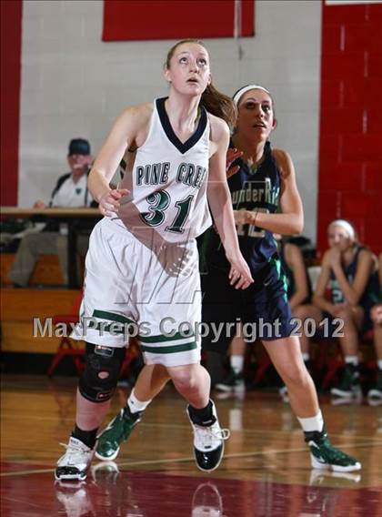Thumbnail 2 in Pine Creek vs. ThunderRidge (Regis Hoop Classic) photogallery.