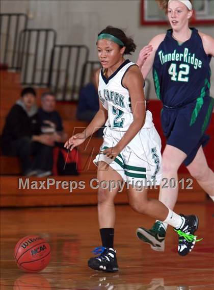 Thumbnail 2 in Pine Creek vs. ThunderRidge (Regis Hoop Classic) photogallery.