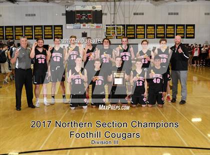 Thumbnail 1 in Foothill vs. Pleasant Valley (CIF NS D3 Final) photogallery.