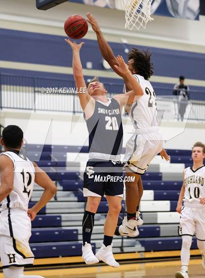 Thumbnail 1 in Snow Canyon vs. Highland (Corner Canyon Tournament of Champions) photogallery.