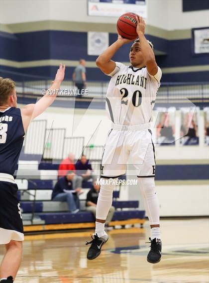 Thumbnail 1 in Snow Canyon vs. Highland (Corner Canyon Tournament of Champions) photogallery.