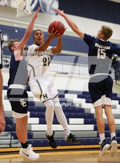 Thumbnail 1 in Snow Canyon vs. Highland (Corner Canyon Tournament of Champions) photogallery.