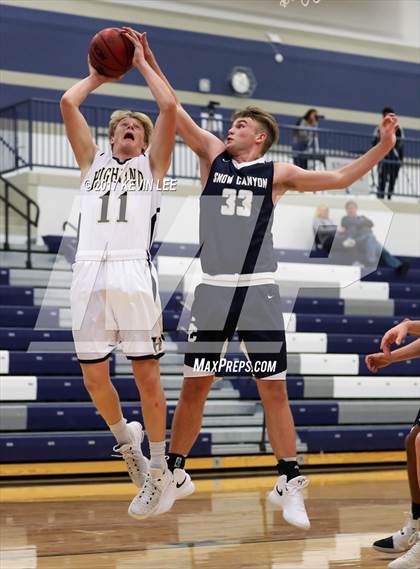 Thumbnail 1 in Snow Canyon vs. Highland (Corner Canyon Tournament of Champions) photogallery.