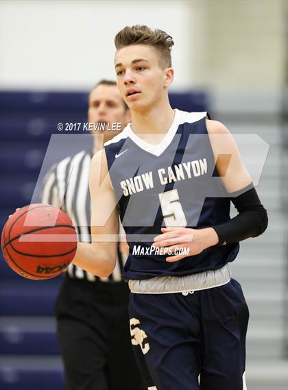 Thumbnail 3 in Snow Canyon vs. Highland (Corner Canyon Tournament of Champions) photogallery.