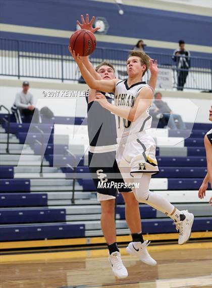 Thumbnail 1 in Snow Canyon vs. Highland (Corner Canyon Tournament of Champions) photogallery.