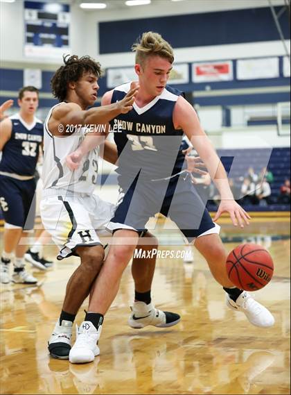 Thumbnail 1 in Snow Canyon vs. Highland (Corner Canyon Tournament of Champions) photogallery.