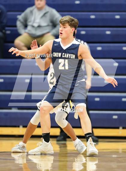 Thumbnail 2 in Snow Canyon vs. Highland (Corner Canyon Tournament of Champions) photogallery.