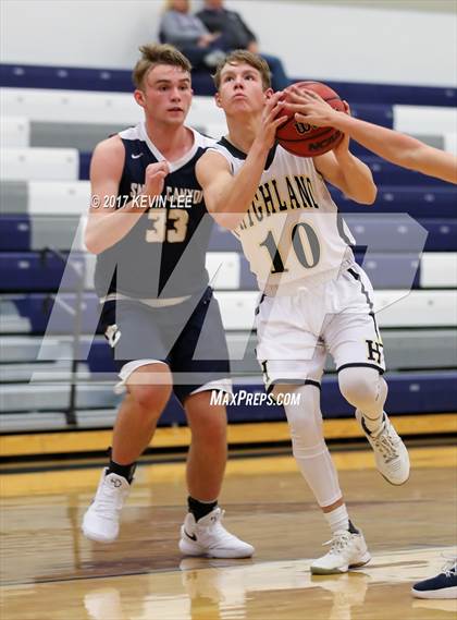 Thumbnail 1 in Snow Canyon vs. Highland (Corner Canyon Tournament of Champions) photogallery.