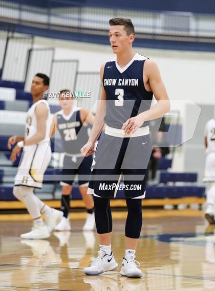 Thumbnail 2 in Snow Canyon vs. Highland (Corner Canyon Tournament of Champions) photogallery.