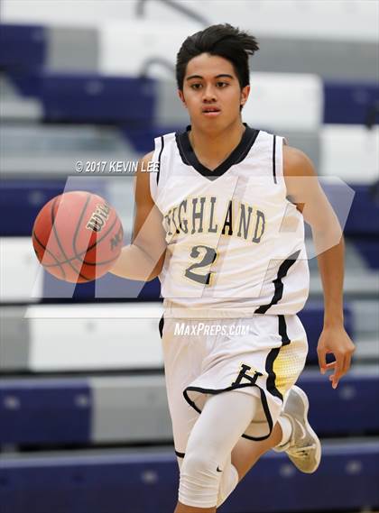 Thumbnail 2 in Snow Canyon vs. Highland (Corner Canyon Tournament of Champions) photogallery.