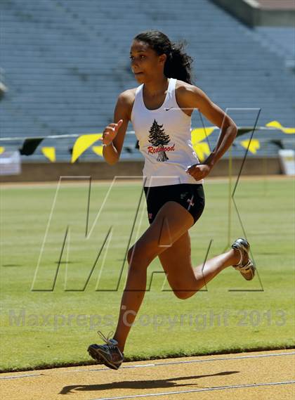 Thumbnail 1 in CIF NCS Masters Track and Field (Girls Triple Jump) photogallery.