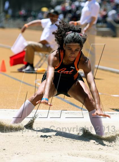 Thumbnail 3 in CIF NCS Masters Track and Field (Girls Triple Jump) photogallery.