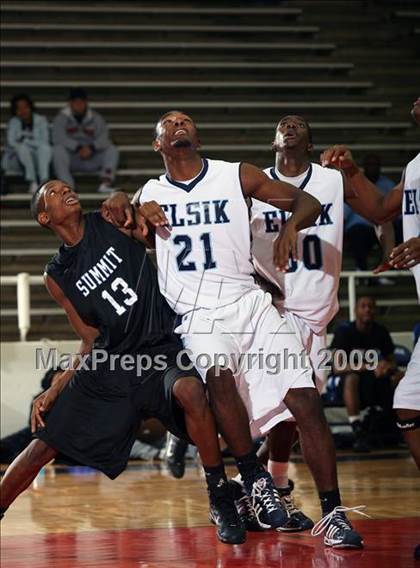 Thumbnail 1 in Manvel Summit vs Alief Elsik (McDonalds Texas Invitational) photogallery.