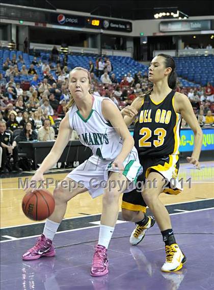 Thumbnail 1 in Del Oro vs. St. Mary's (CIF SJS D2 Final) photogallery.