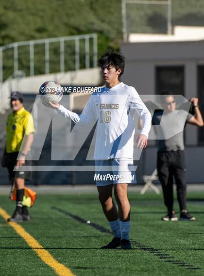 Thumbnail 2 in St. Francis vs. Santa Barbara (Santa Barbara Showcase) photogallery.