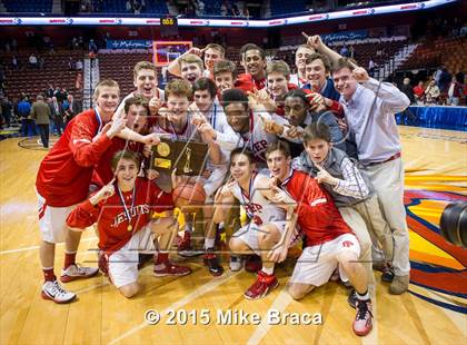 Thumbnail 3 in Fairfield Prep vs. Westhill (CIAC Class LL Final) photogallery.