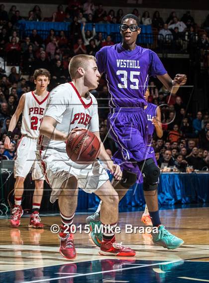 Thumbnail 1 in Fairfield Prep vs. Westhill (CIAC Class LL Final) photogallery.