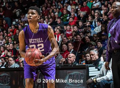 Thumbnail 2 in Fairfield Prep vs. Westhill (CIAC Class LL Final) photogallery.